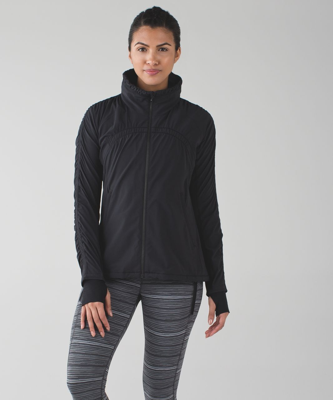 Lululemon Gather Up Jacket - Black - lulu fanatics