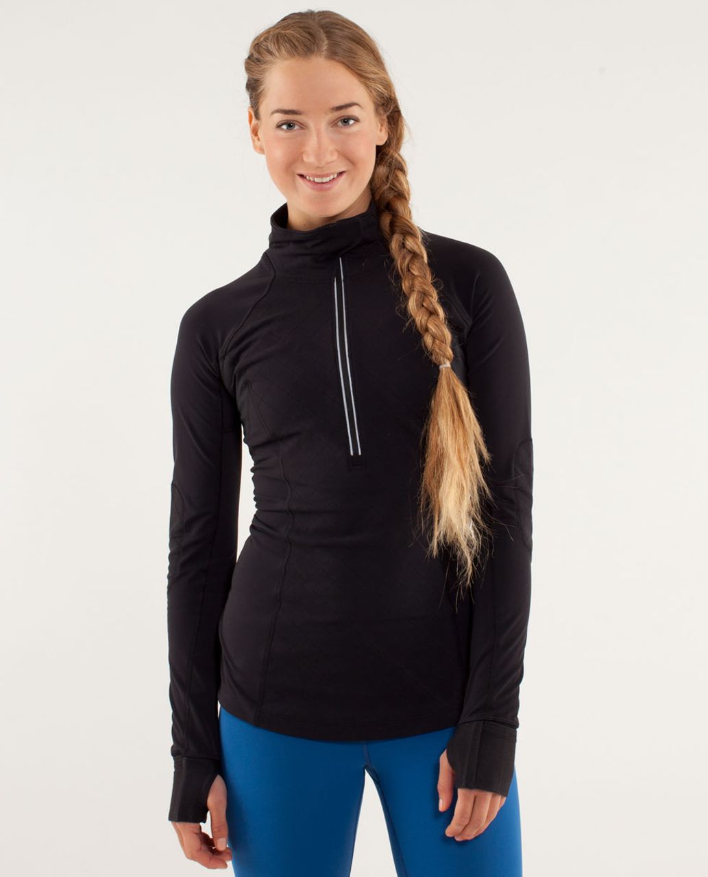 Lululemon Run:  Toasty Tech Pullover - Black