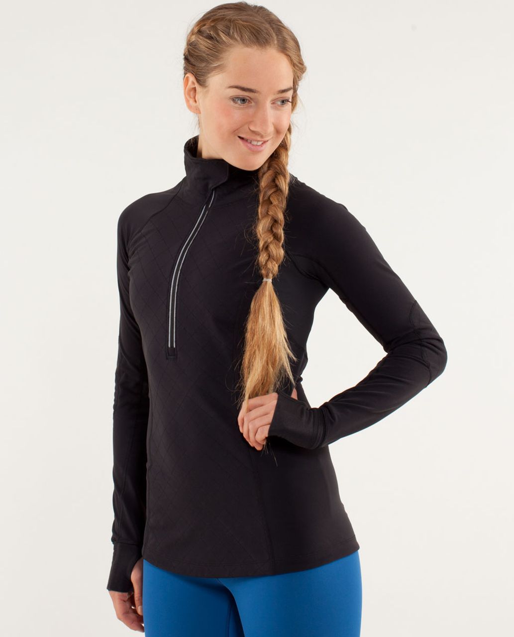 Lululemon Run: Toasty Tech Pullover - Black - lulu fanatics