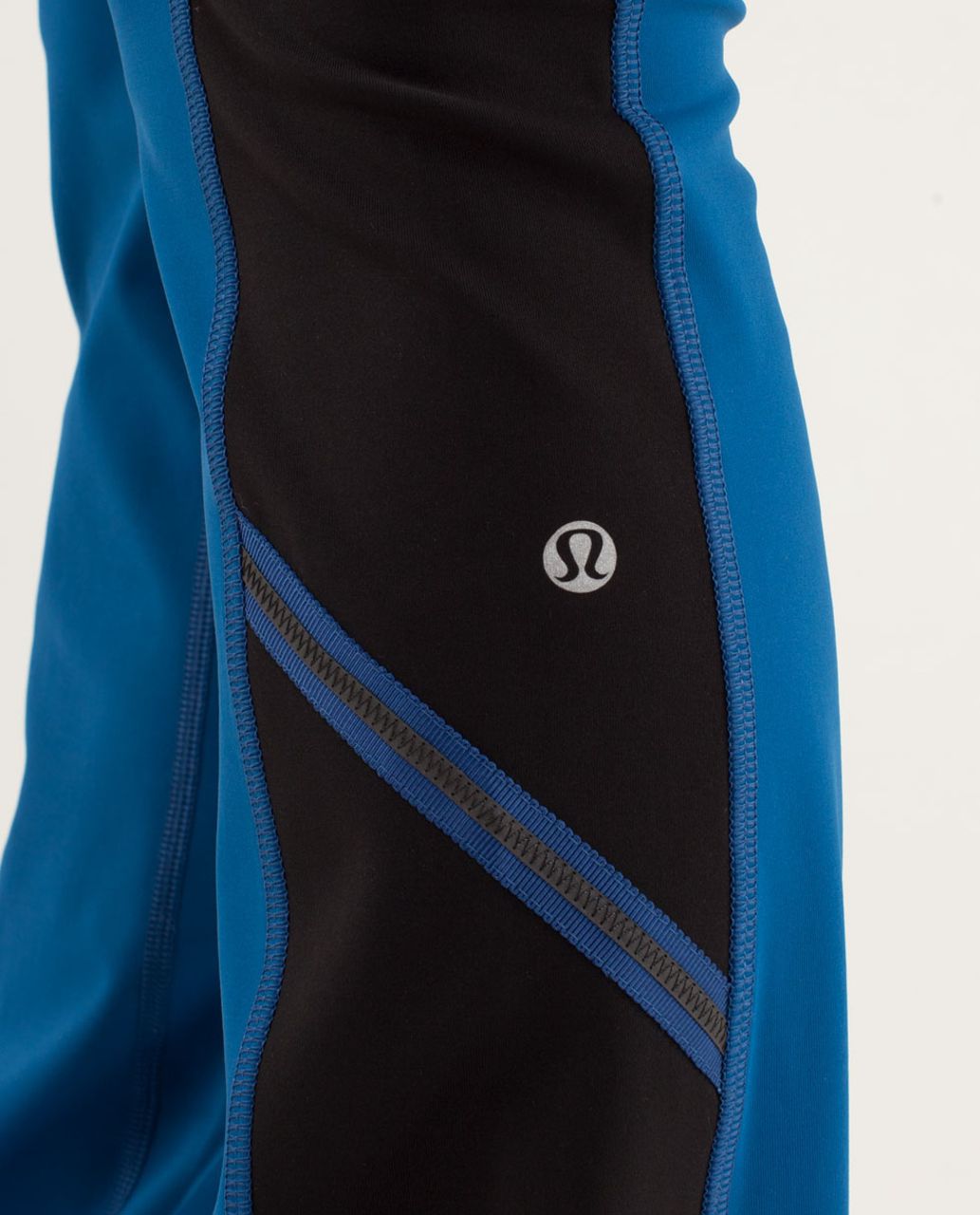 Lululemon Run:  Ice Queen Pant - Limitless Blue / Black