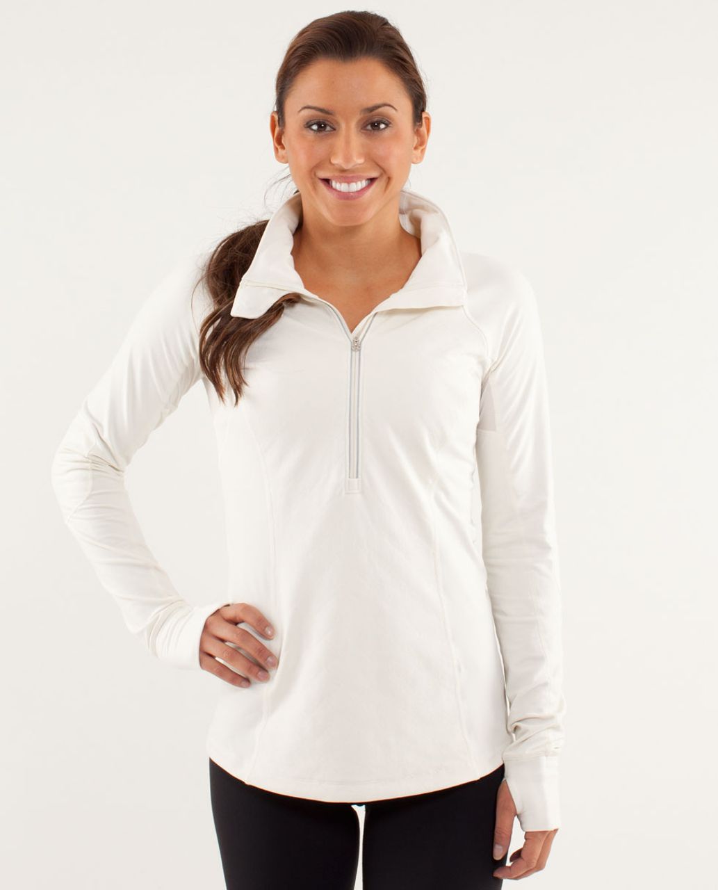 Lululemon Run: Toasty Tech Pullover - Love Red - lulu fanatics