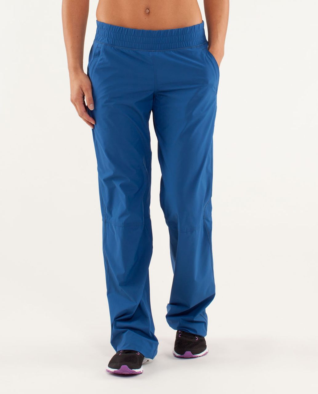 Lululemon Run: Dog Runner Pant - Limitless Blue / Slope Stripe ...