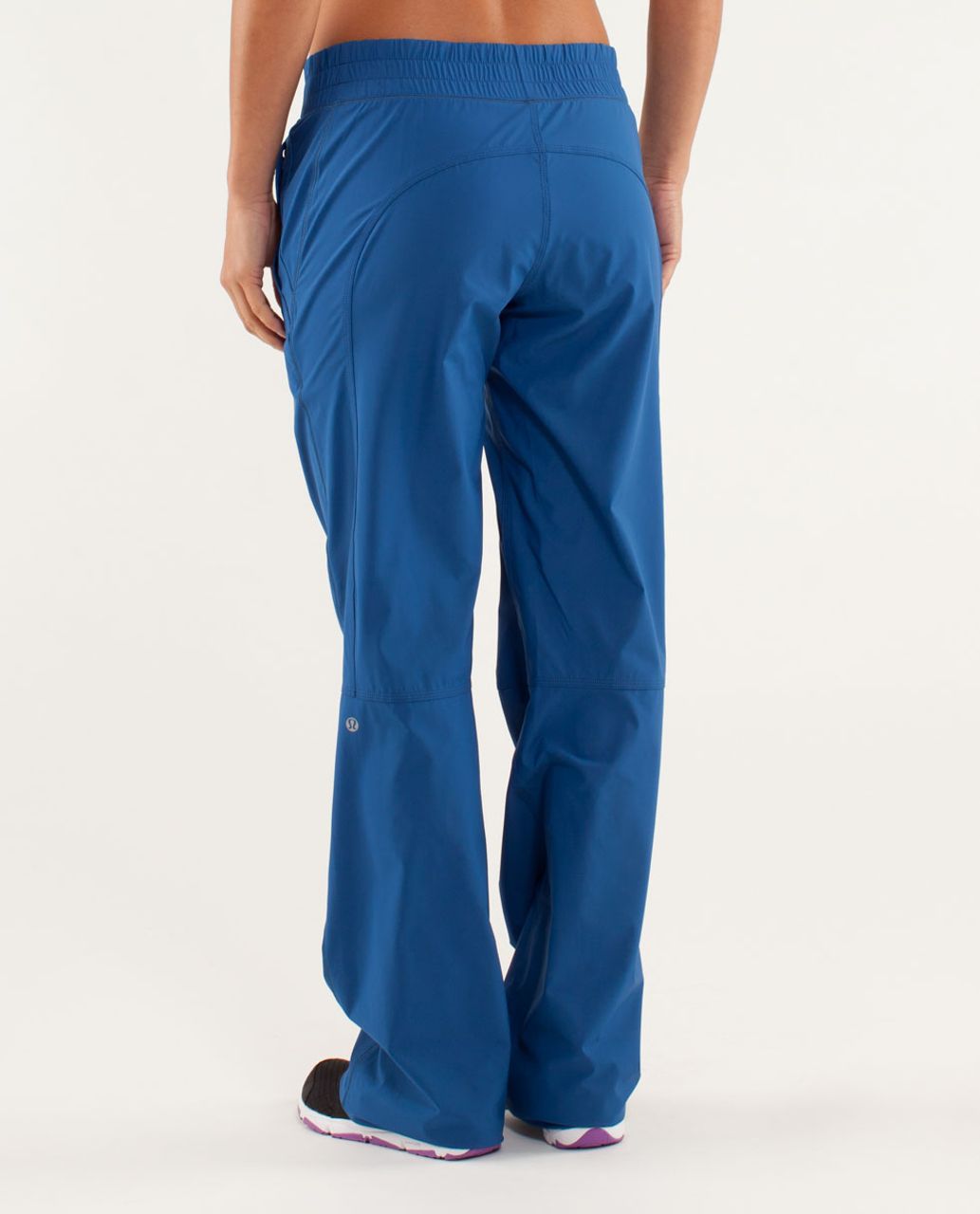 Lululemon Run: Dog Runner Pant - Limitless Blue / Slope Stripe ...