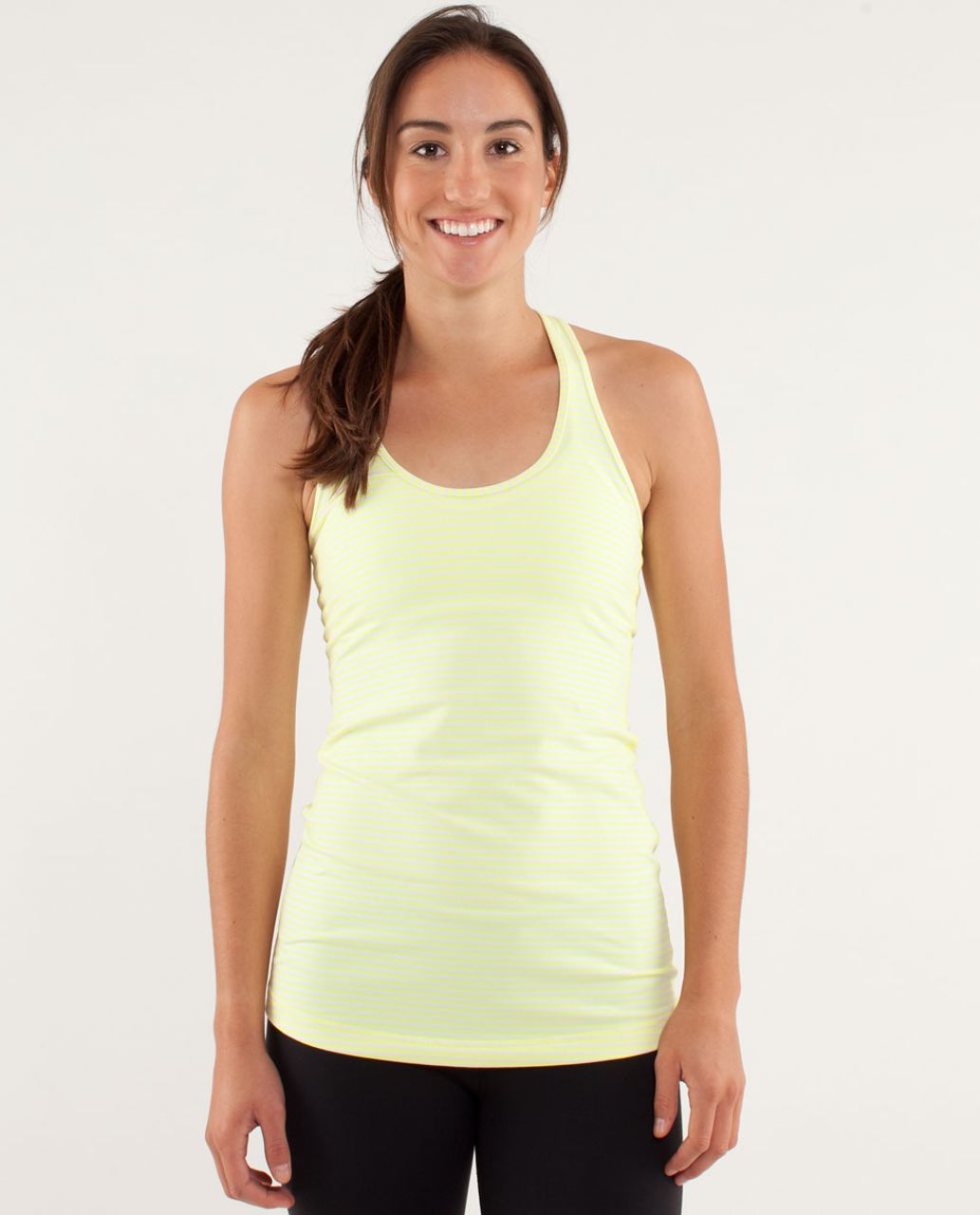 lululemon yellow tank