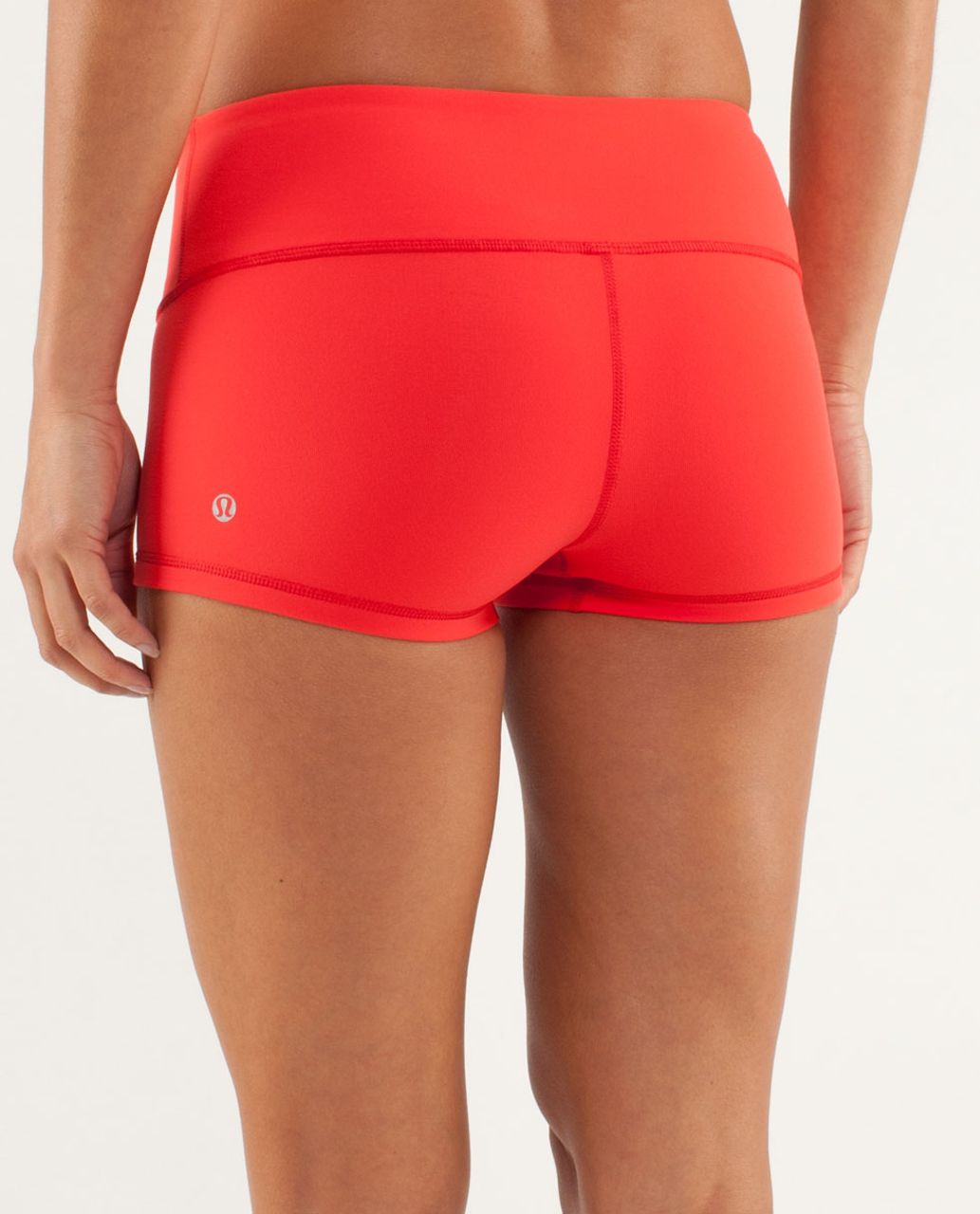 Lululemon Boogie Short - Love Red / Slope Stripe Love Red Heathered Fiery Red