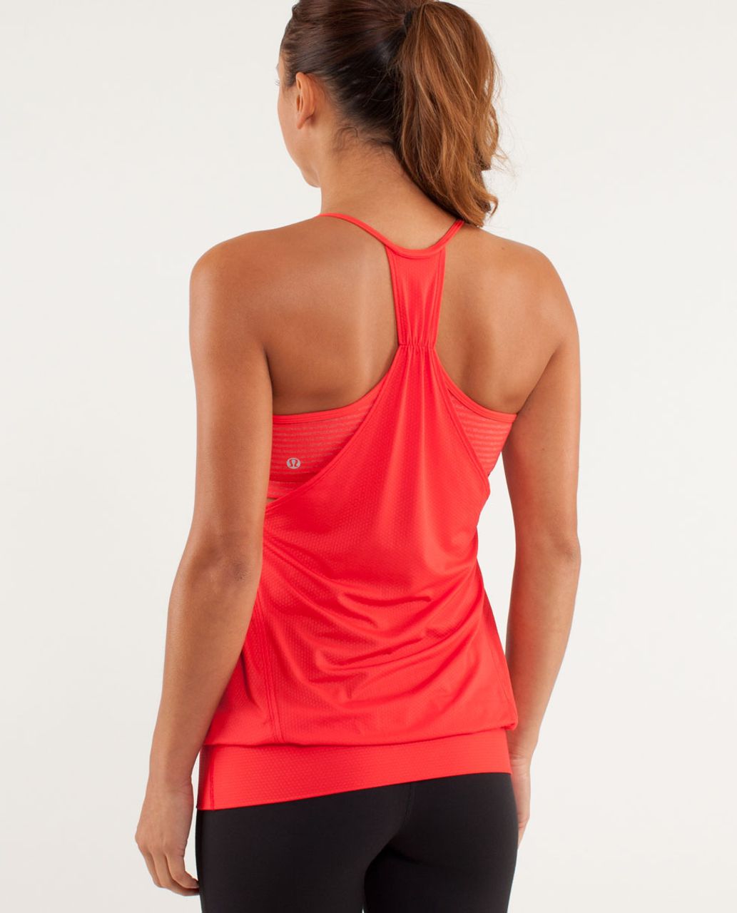 lululemon athletica, Tops, Lululemon Track And Train Tanktwin Stripe Love  Red Love Red Size 6