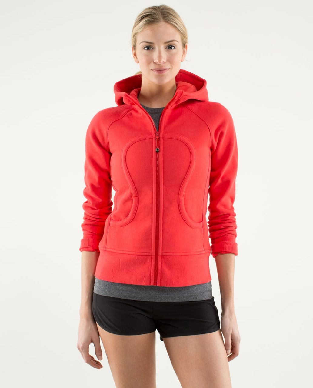 lululemon red scuba hoodie