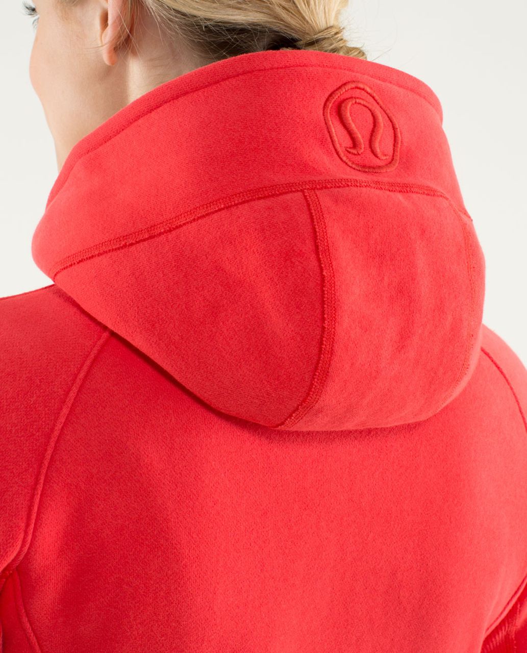 Lululemon Scuba Oversized Half Zip Hoodie Smokey Red