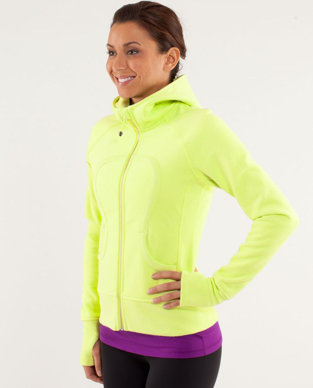 Lululemon Scuba Hoodie *Stretch - Clarity Yellow - lulu fanatics