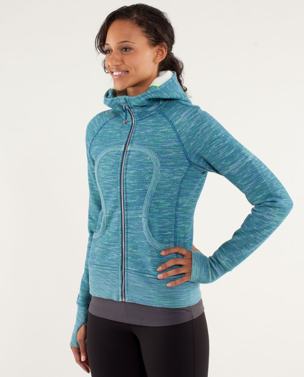 Lululemon Scuba Hoodie III - Heathered Emperor Blue - lulu fanatics