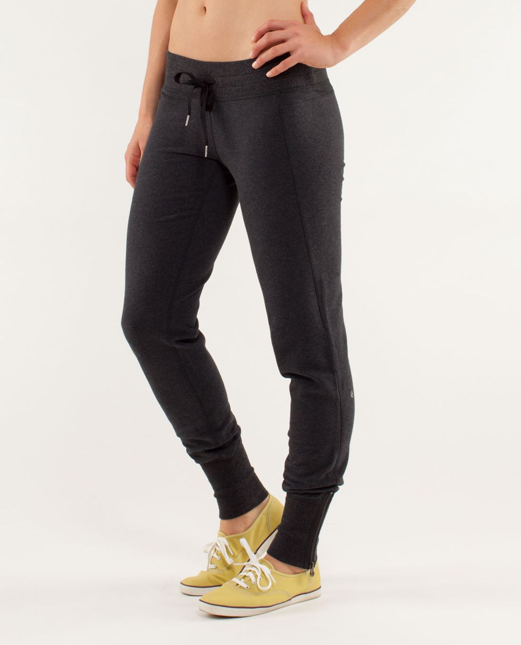 Lululemon Pleasing Pant - Black /  Heathered Black