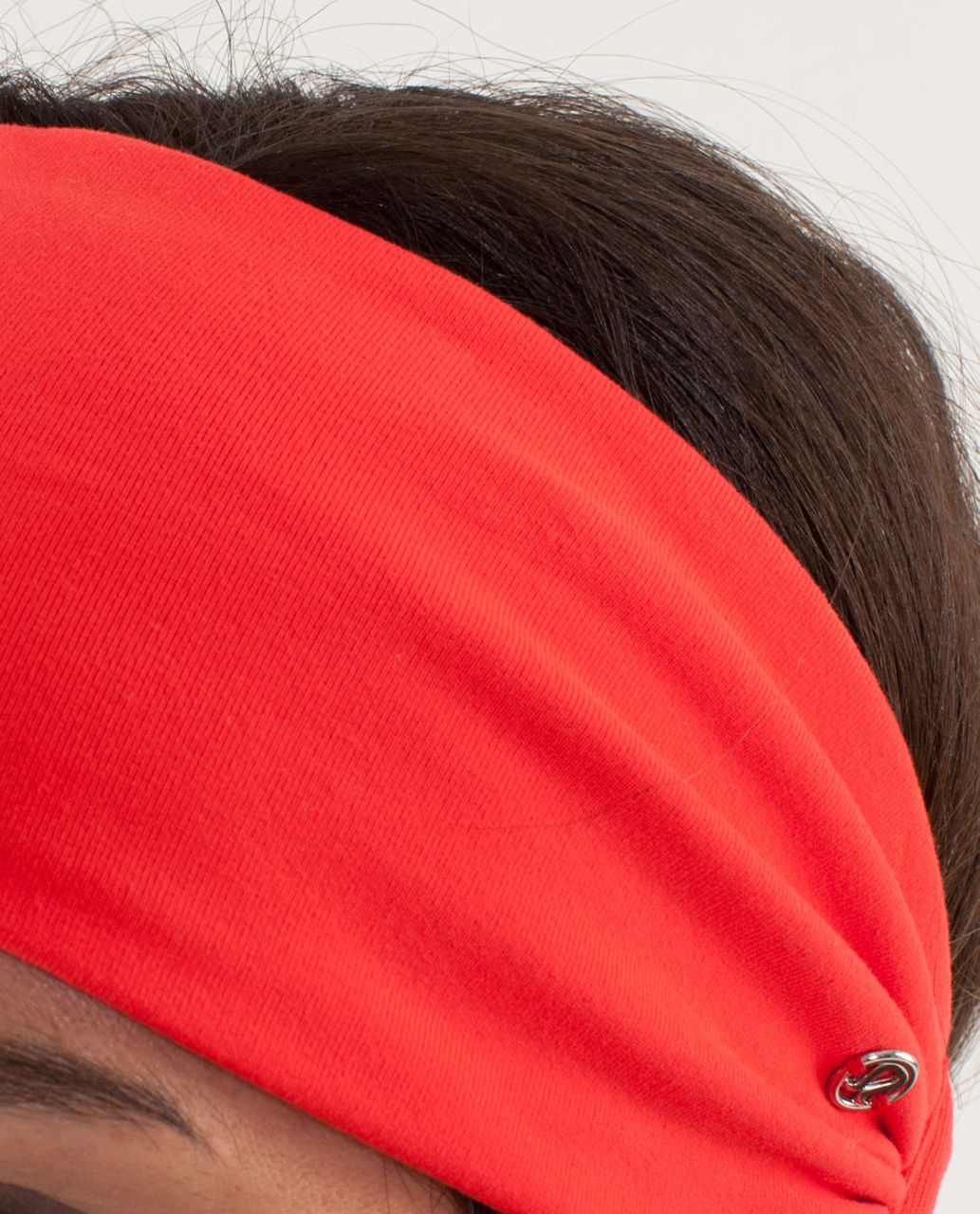 Lululemon Bang Buster Headband - Love Red / Deep Coal