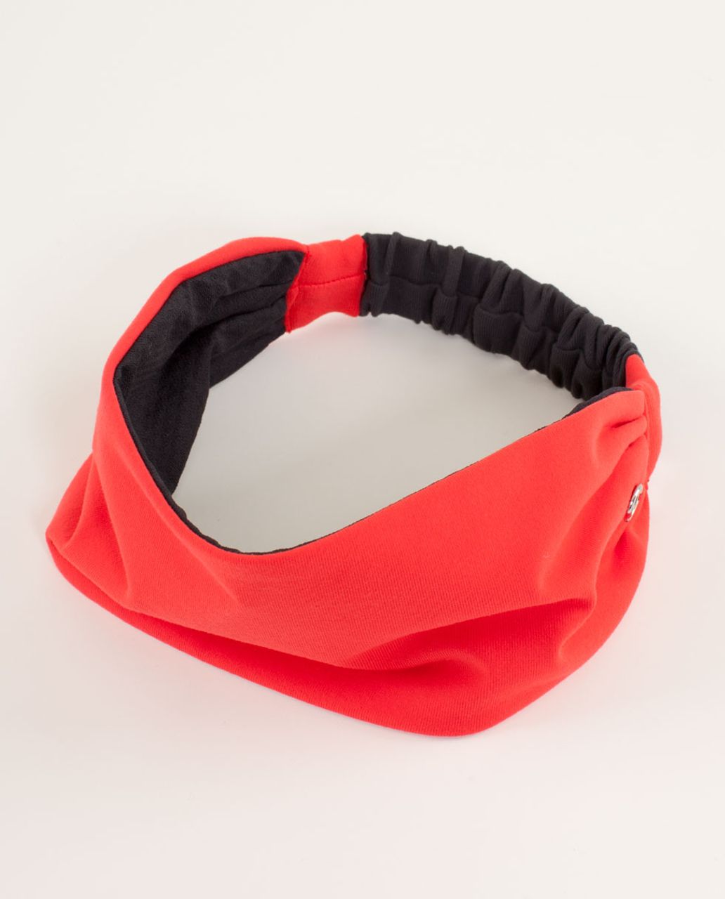 Lululemon Bang Buster Headband - Love Red / Deep Coal