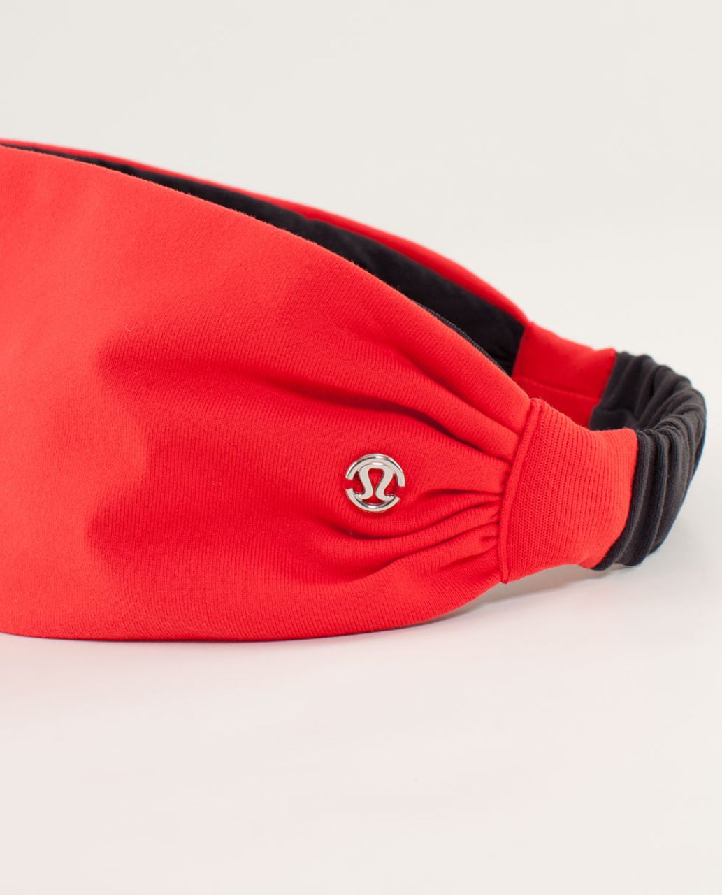 Lululemon Bang Buster Headband - Love Red / Deep Coal