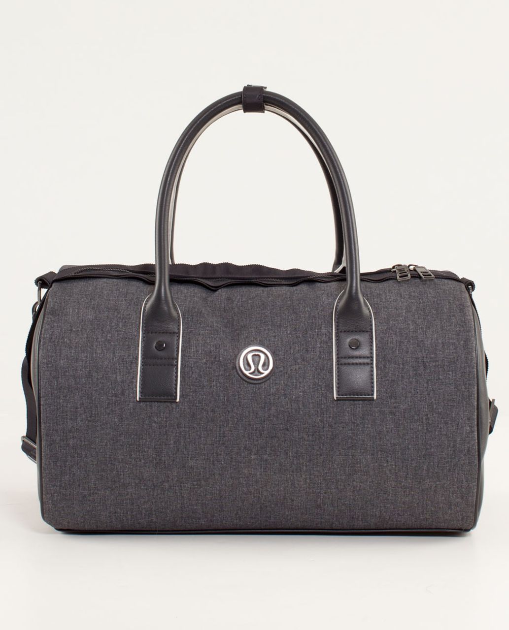 Lululemon Daily Om Duffel - Deep Coal / Polar Cream