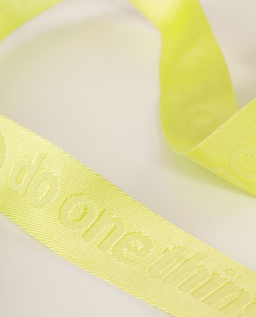 Lululemon No-Brainer Mat Strap - Clarity Yellow