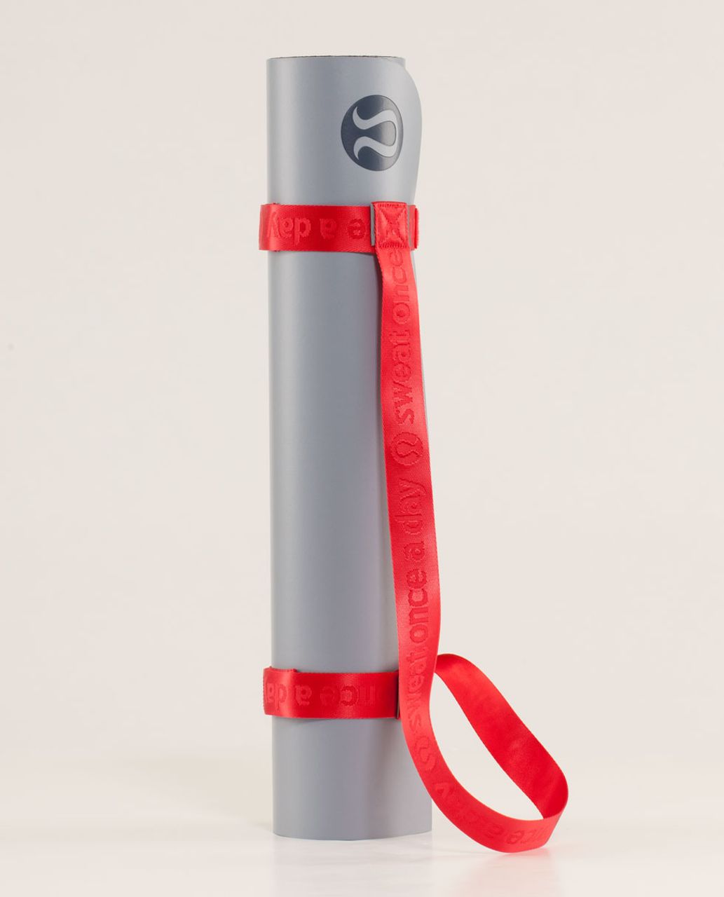 Lululemon No-Brainer Mat Strap - Love Red