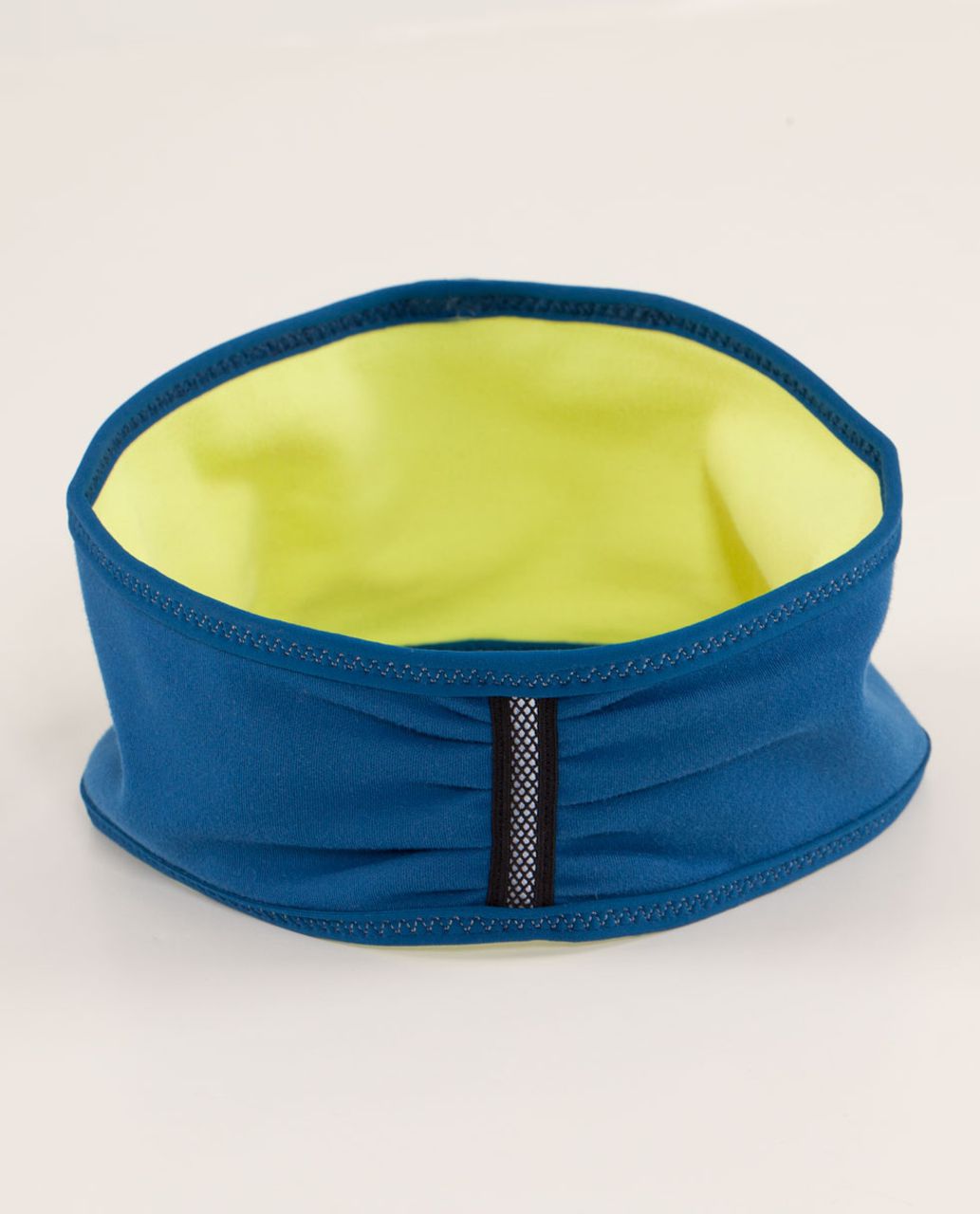 Lululemon Brisk Run Headband - Limitless Blue / Clarity Yellow