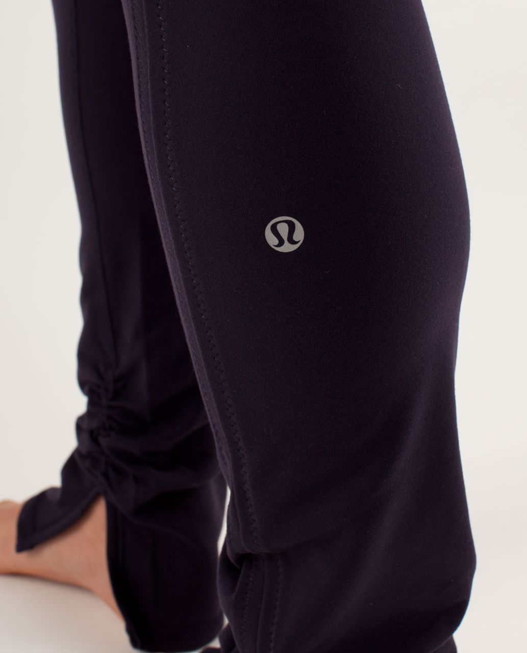 Lululemon Flip Up and Out Pant High Waist Roll Down Ruched Slit Legs sz 2 -  RARE
