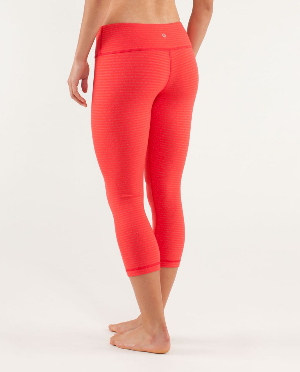 Lululemon Wunder Under Crop - Quiet Stripes - lulu fanatics