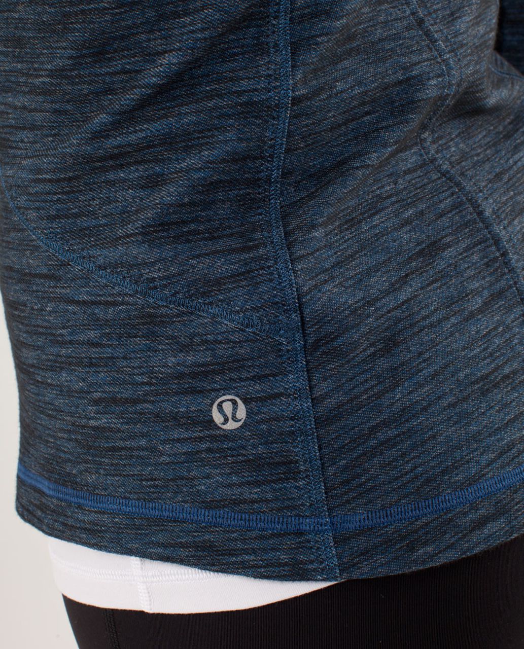 Lululemon Forme Jacket - Reversible Slub Denim Limitless Blue / Black