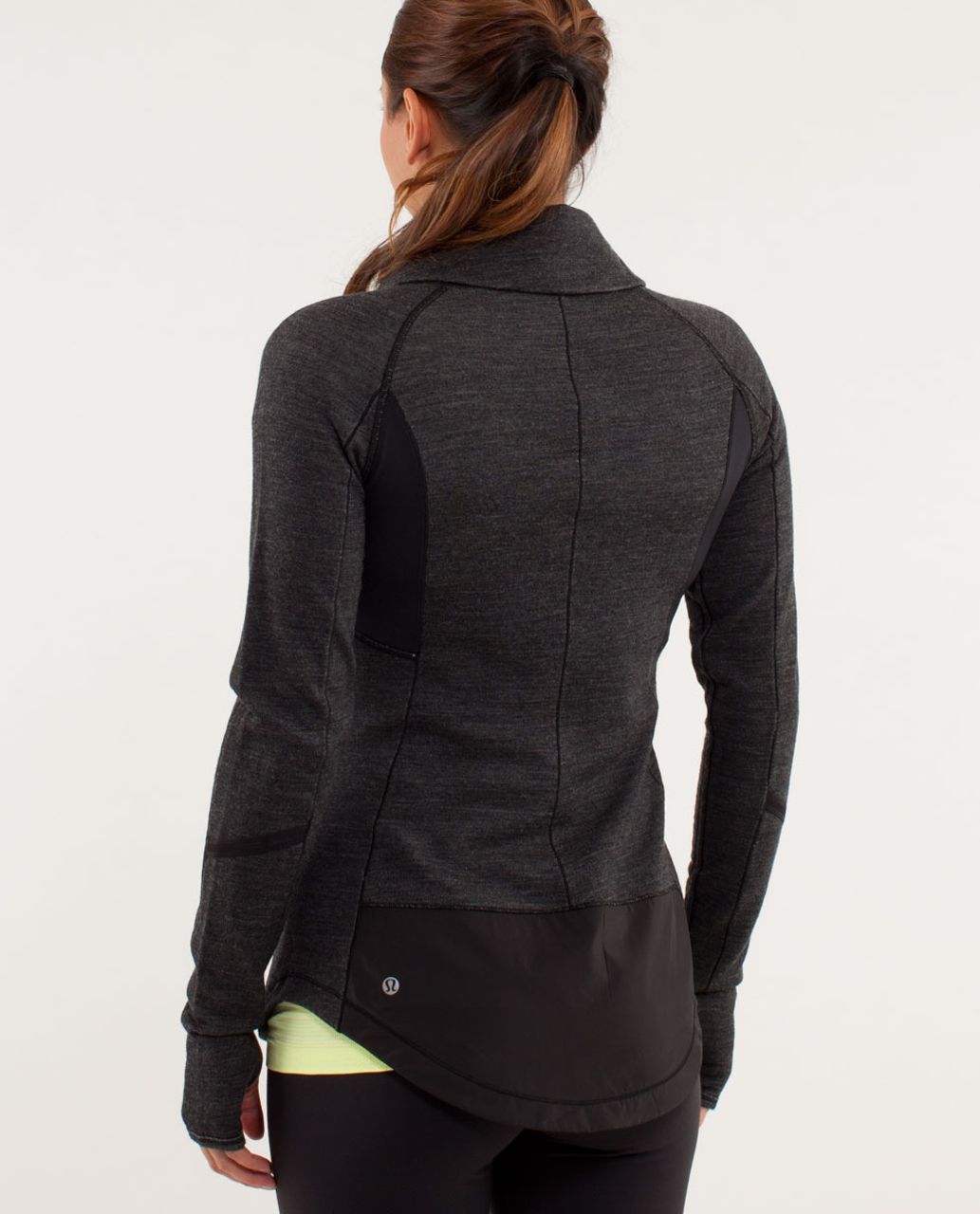 Lululemon Run:  Pitter Patter Pullover - Black