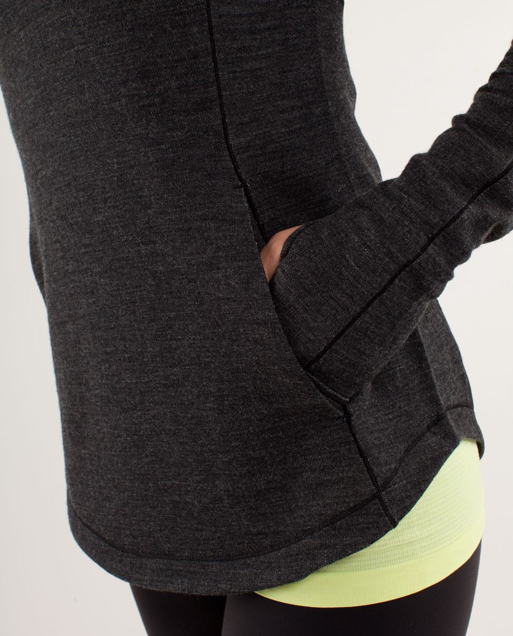 Lululemon Run:  Pitter Patter Pullover - Black