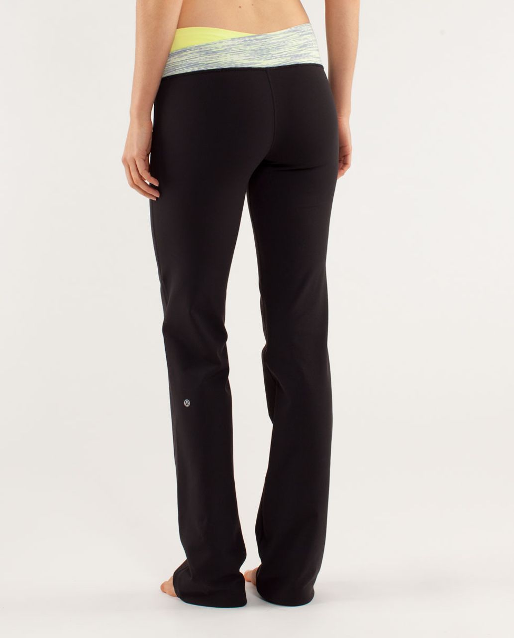 Lululemon Astro Pant (Regular) - Black / Clarity Yellow / Wee Are From Space Polar Cream Clarity Yellow