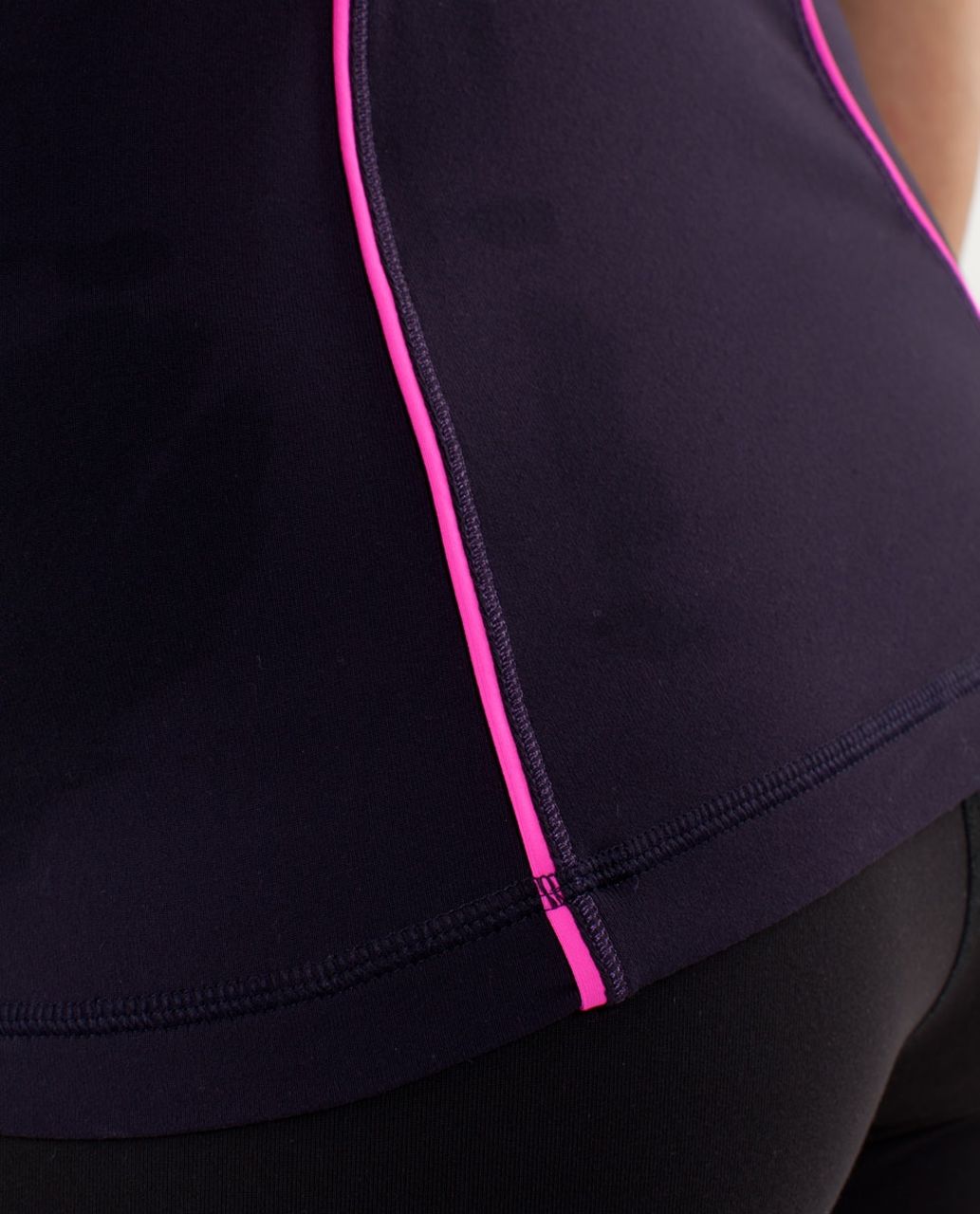 Lululemon Flip With No Flop Tank - Slope Stripe Raspberry Glo Light Heathered Rasberry Glo Light / Raspberry Glo Light / Bl