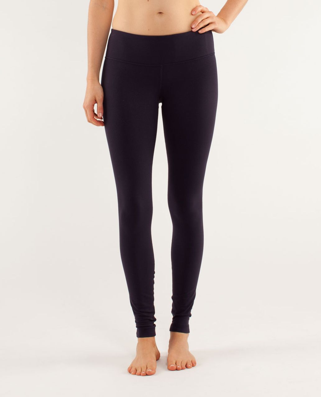 plain black lululemon leggings