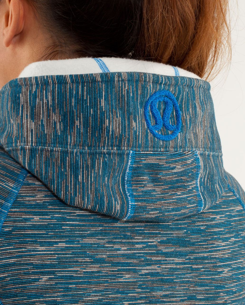 Lululemon Scuba Hoodie *Stretch - Wee Are From Space Printed Polar Cream  Beaming Blue - lulu fanatics