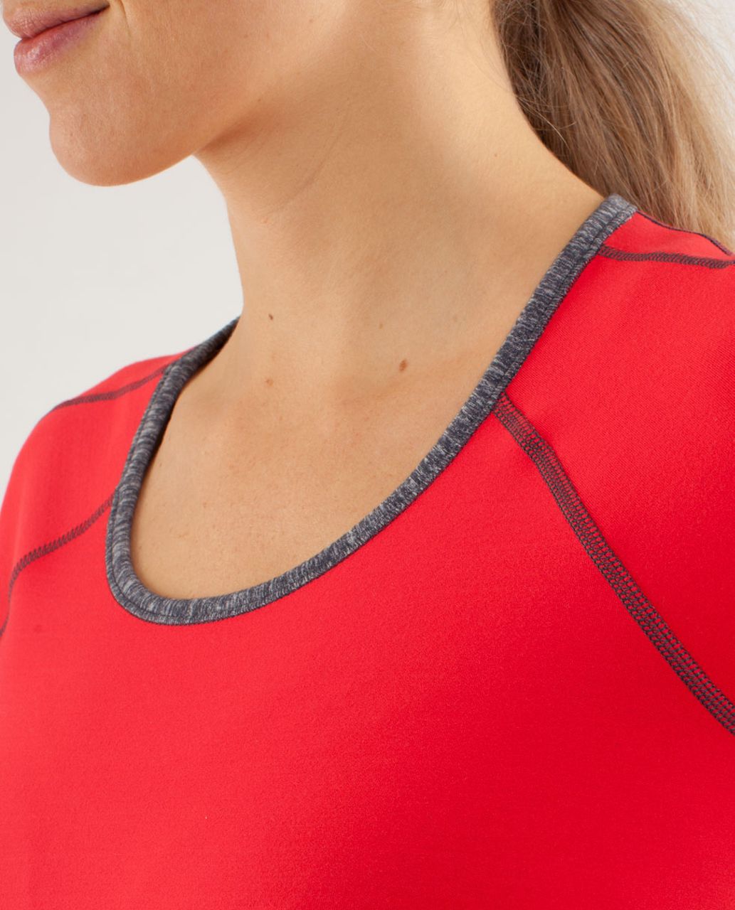 lululemon athletica, Tops, Lululemon Long Sleeve Swiftly Love Red Coal