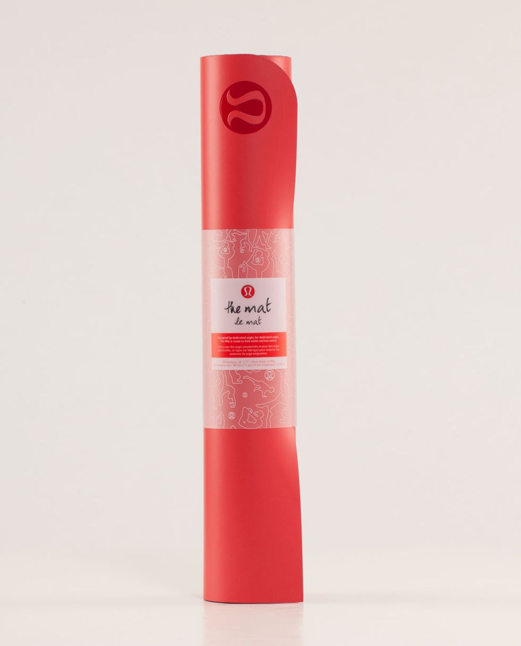 Lululemon 5mm Yoga Mat Red