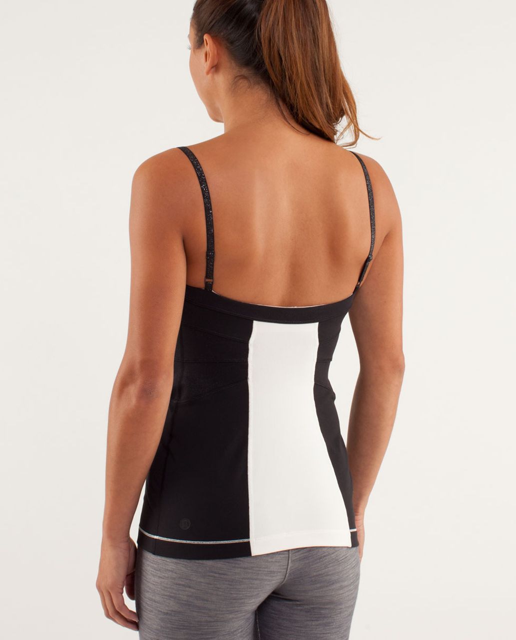 Lululemon Elongate Tank - Polar Cream / Black