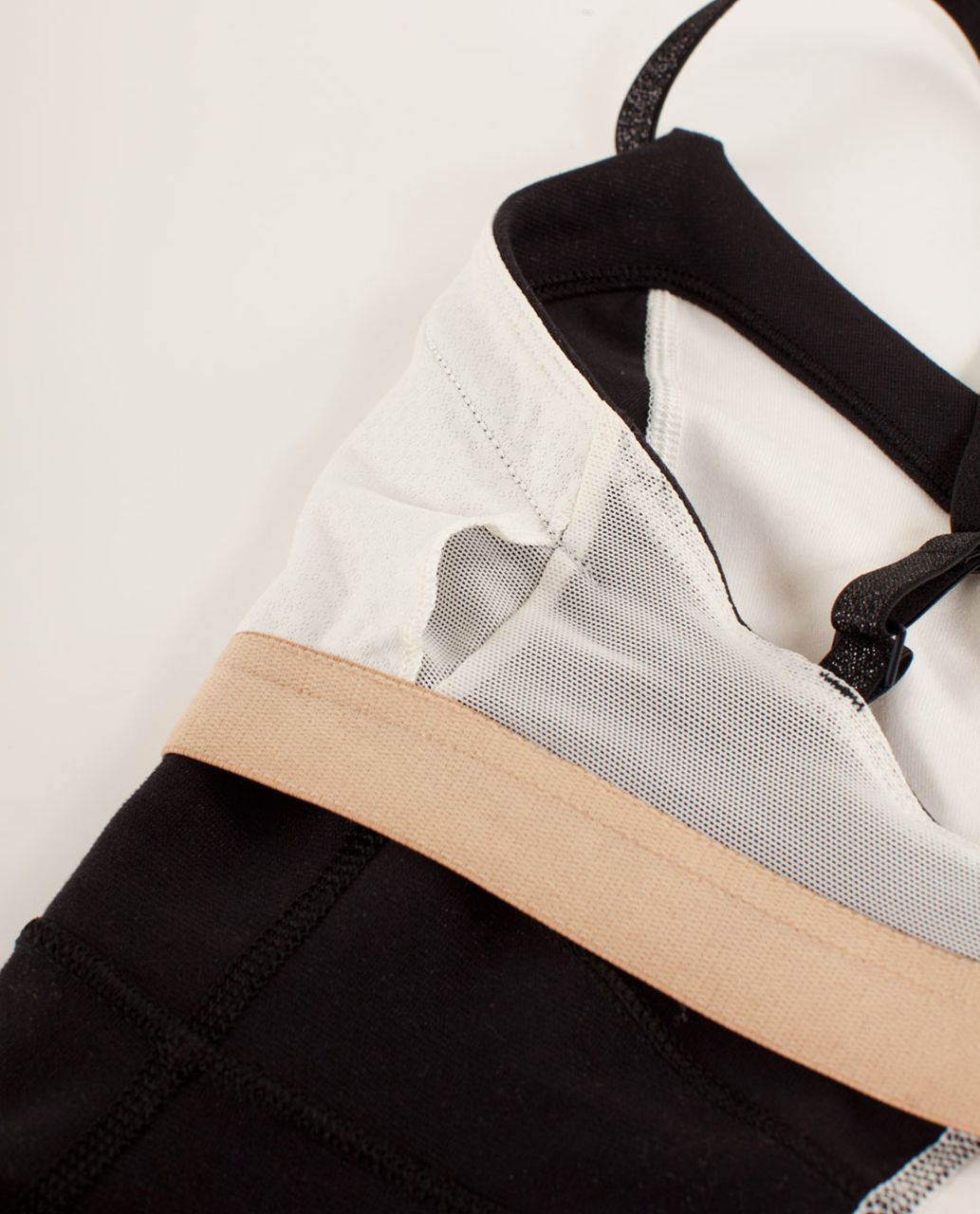 Lululemon Elongate Tank - Polar Cream / Black