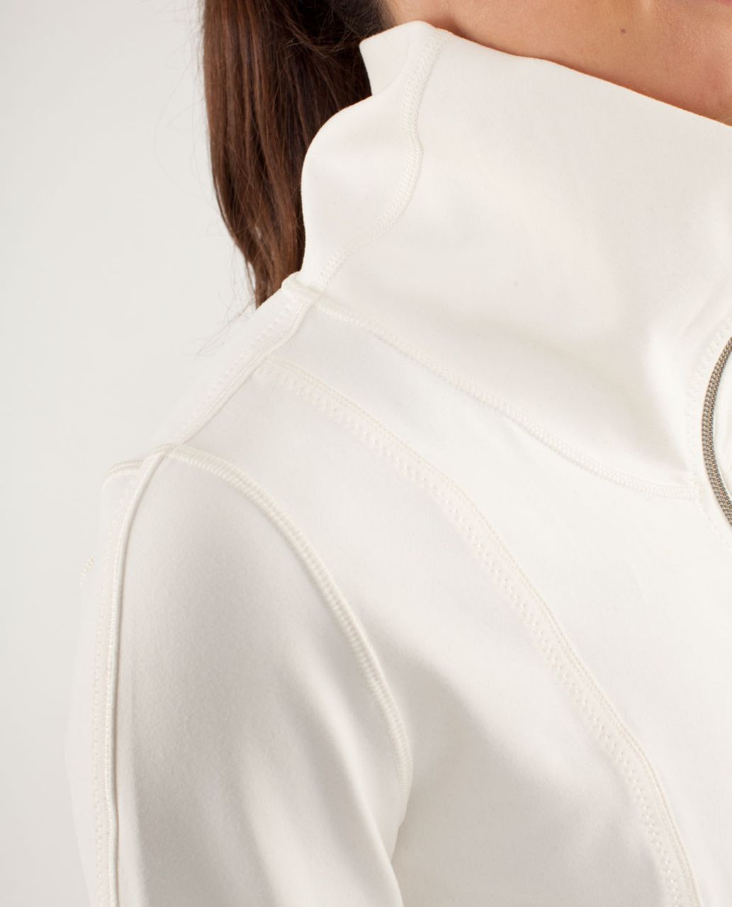 Lululemon Daily Yoga Jacket - Polar Cream - lulu fanatics