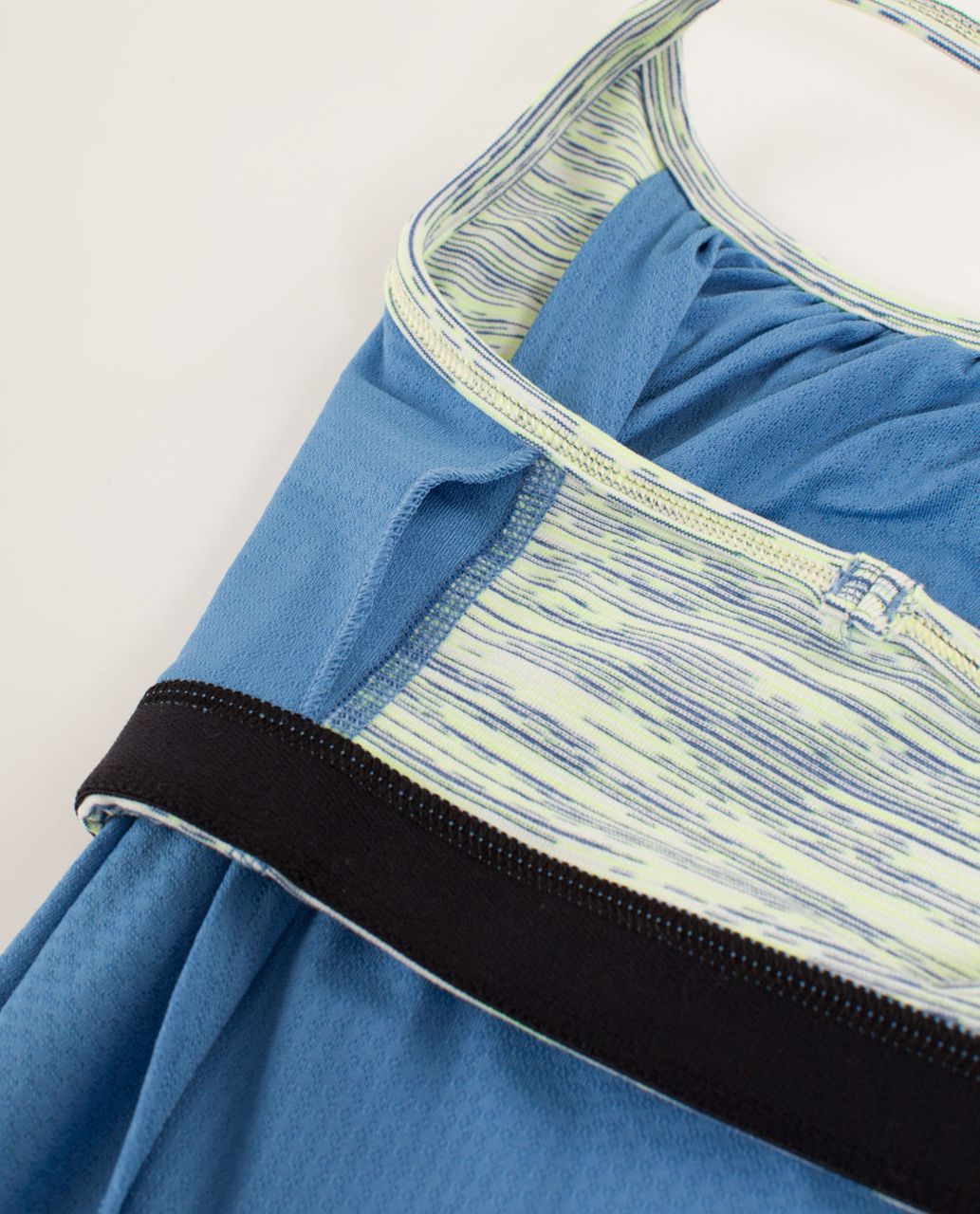 Lululemon No Limits Tank - Limitless Blue / Wee Are From Space Polar Cream Clarity Yellow