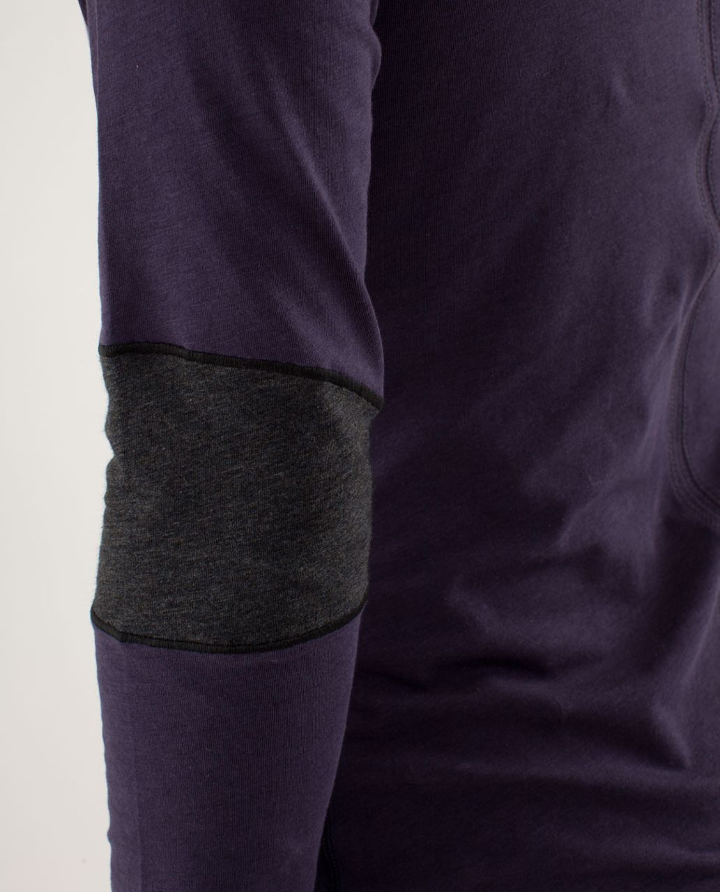 Lululemon Devotion Long Sleeve Tee - Black Swan / Heathered Black