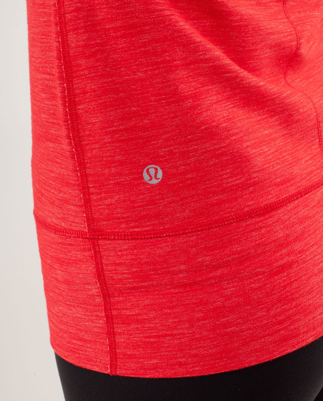 Lululemon Daily Yoga Jacket - Reversible Slub Denim Love Red