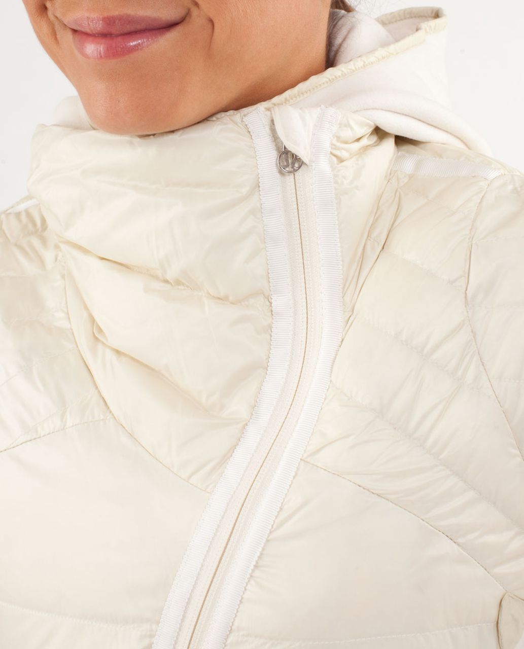 Lululemon What The Fluff Jacket - Polar Cream