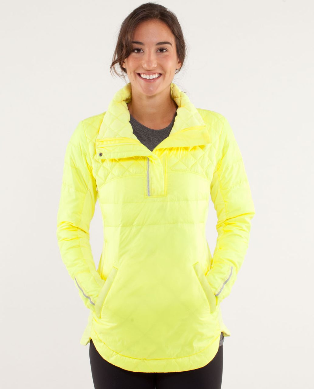 Lululemon What The Fluff Pullover - Clarity Yellow