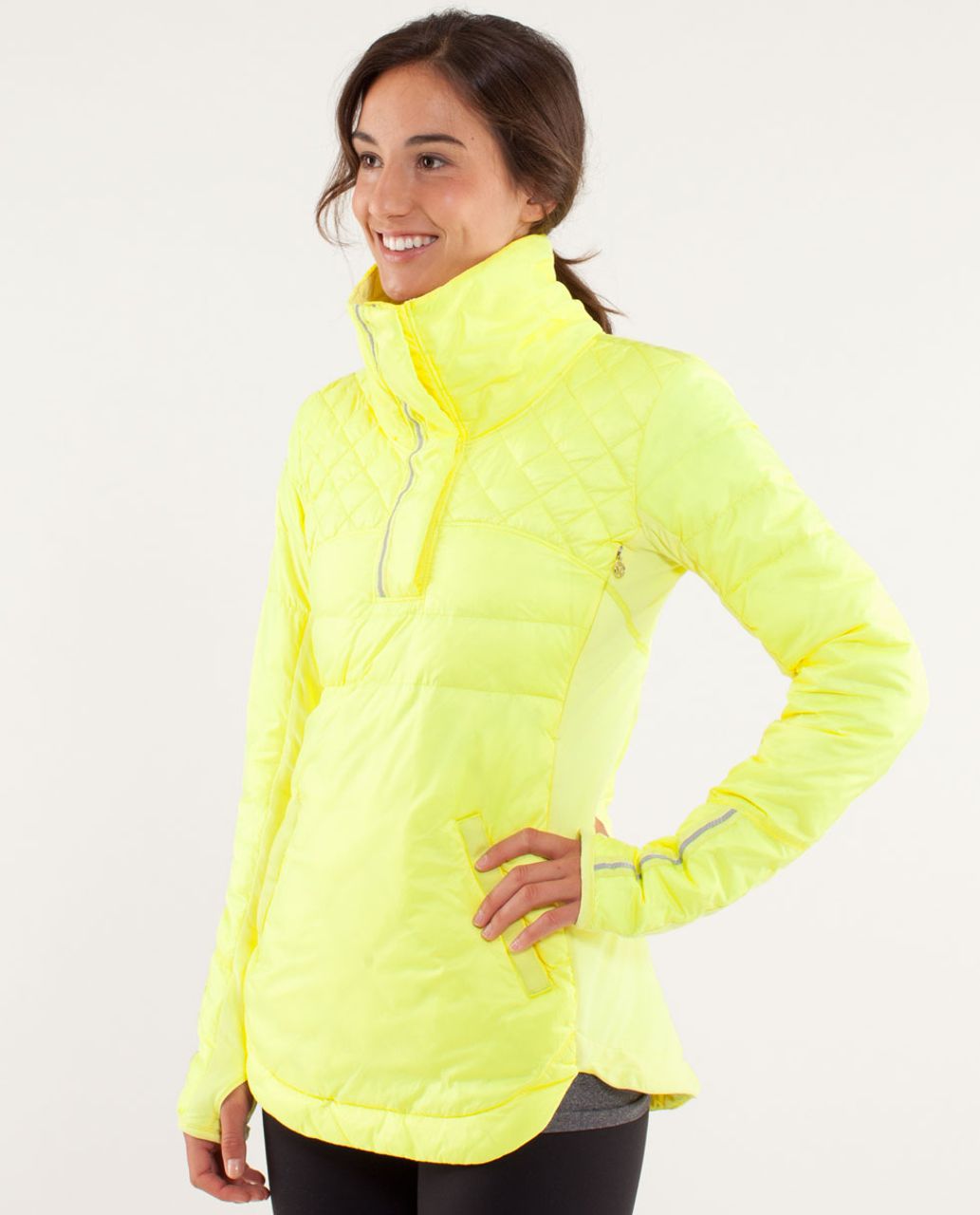 Lululemon What The Fluff Pullover - Clarity Yellow