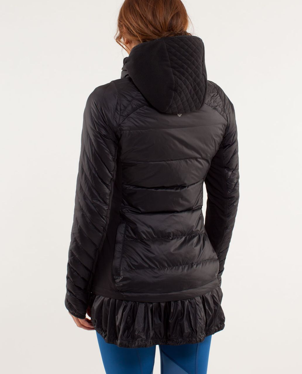 Lululemon Down For A Run Pullover - Black - lulu fanatics