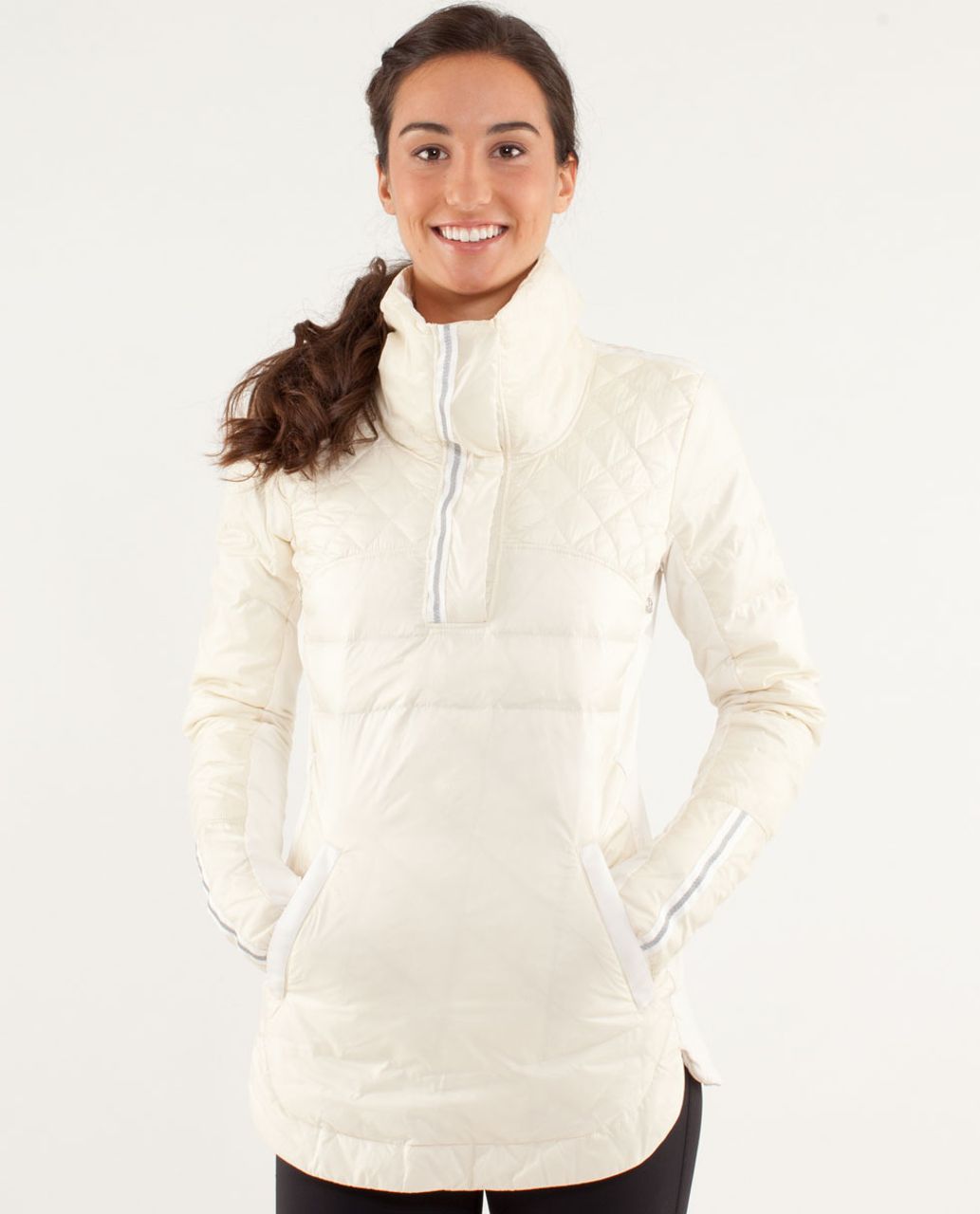 Lululemon What The Fluff Pullover - Polar Cream