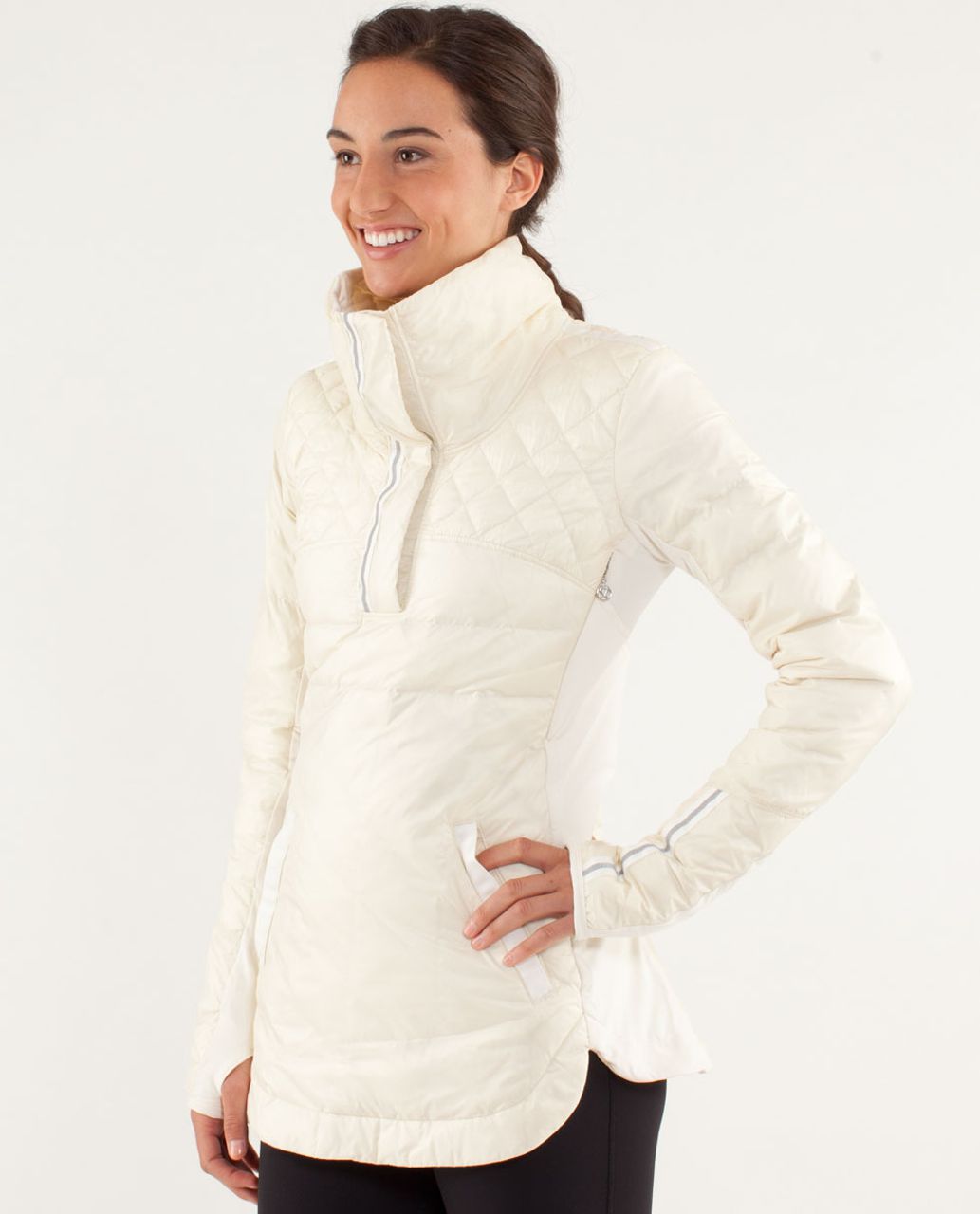 Lululemon What The Fluff Pullover - Polar Cream