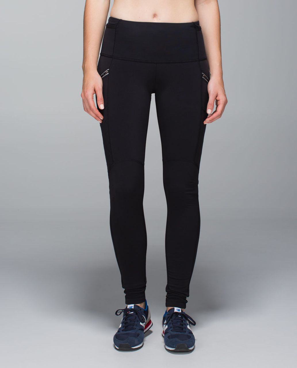 Lululemon Run:  Toasty Tech Tight - Black