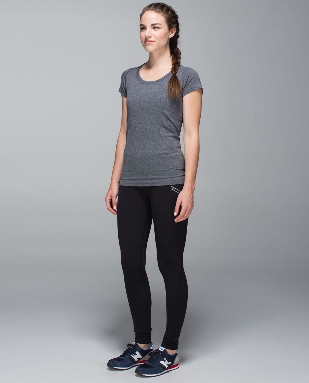 Lululemon Run:  Toasty Tech Tight - Black