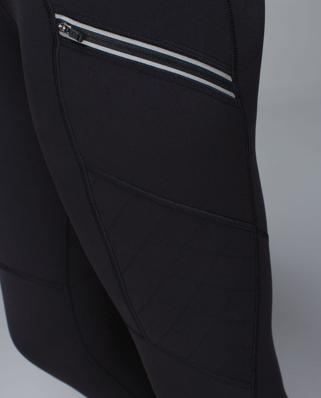 Lululemon Run:  Toasty Tech Tight - Black