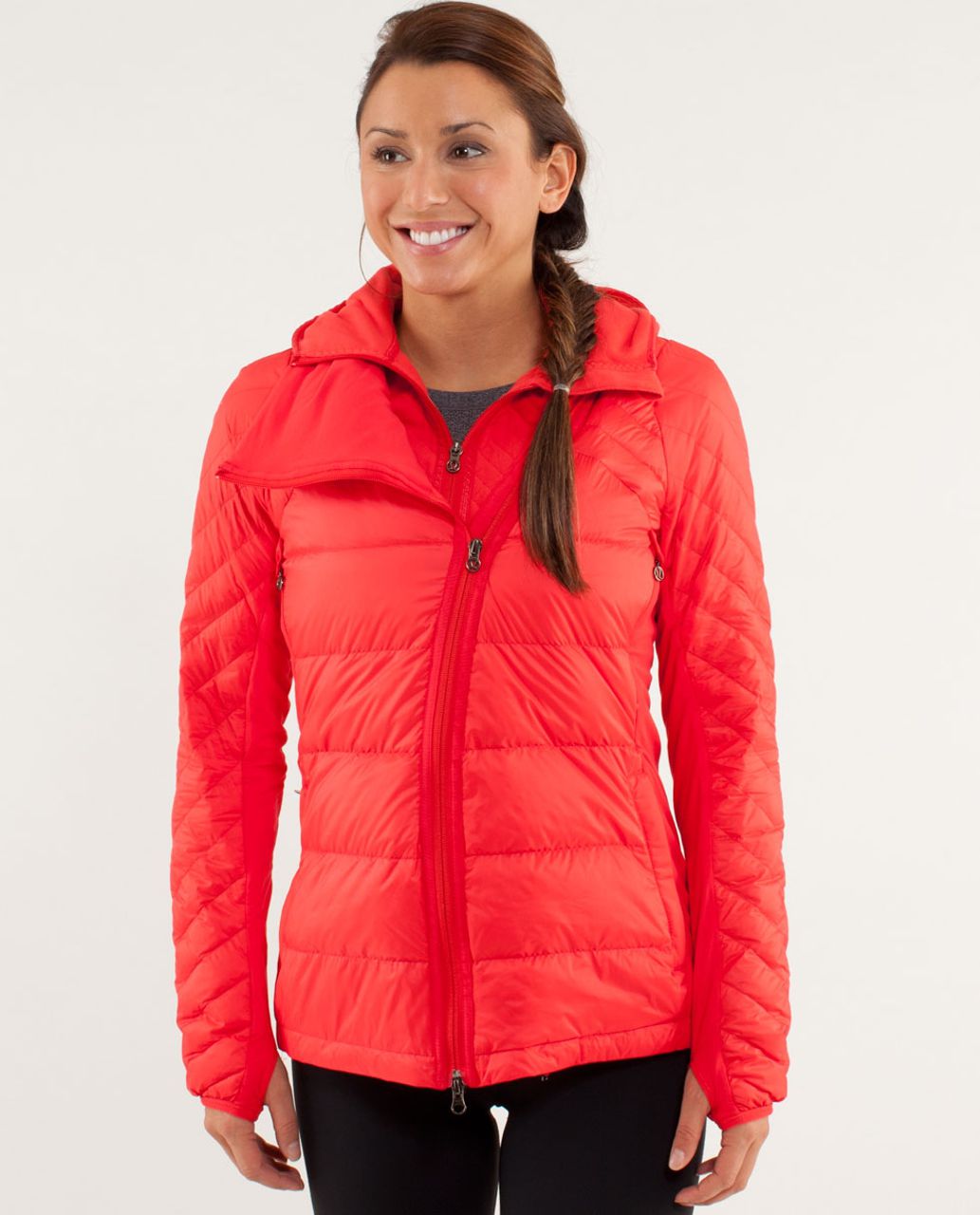 Lululemon What The Fluff Jacket - Love Red - lulu fanatics