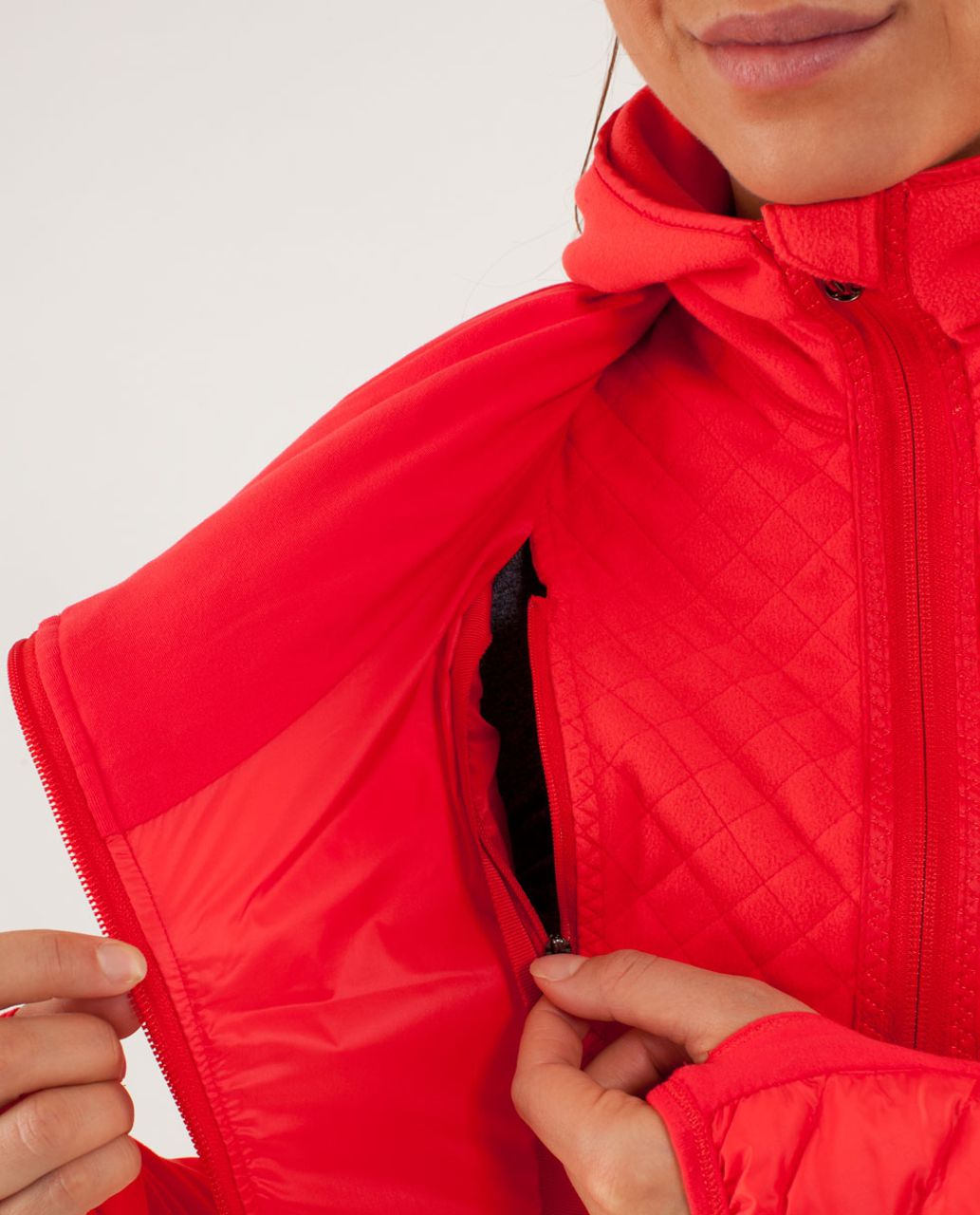 Lululemon What The Fluff Jacket - Love Red